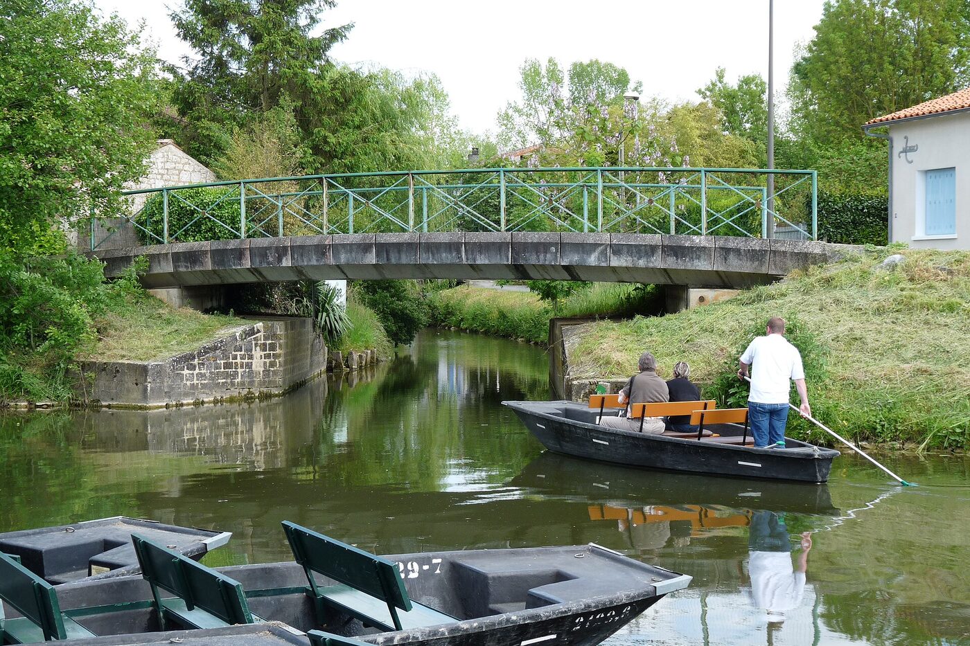 Promenade en barque dans le Marais poitevin, la Venise verte